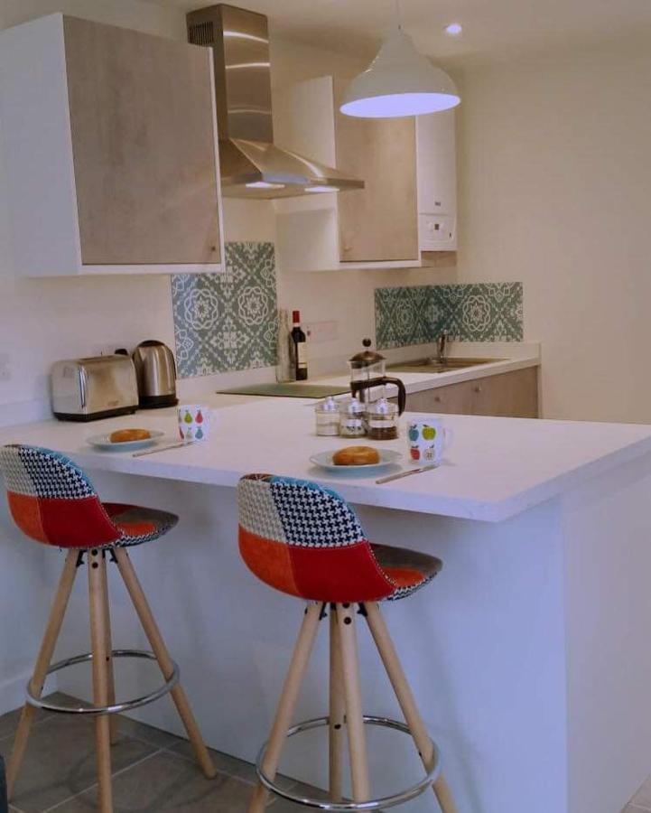 Stones Throw Studio Apartment Bude Cornwall Exterior foto
